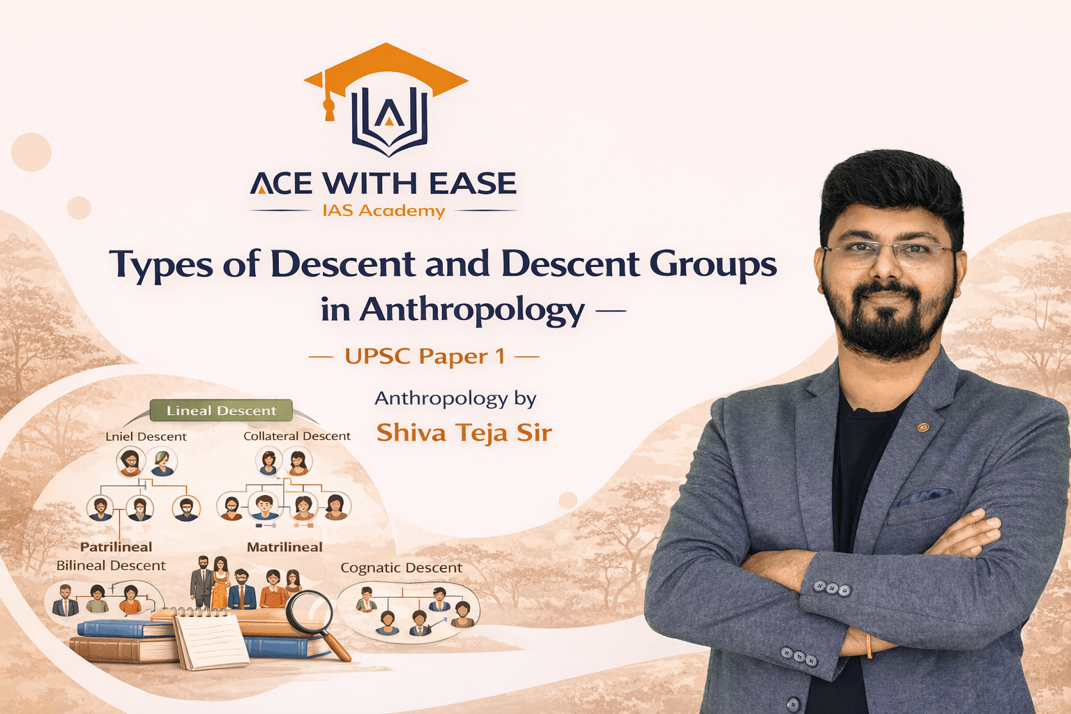 Types of Descent and Descent Groups in Anthropology: UPSC Paper 1 Guide